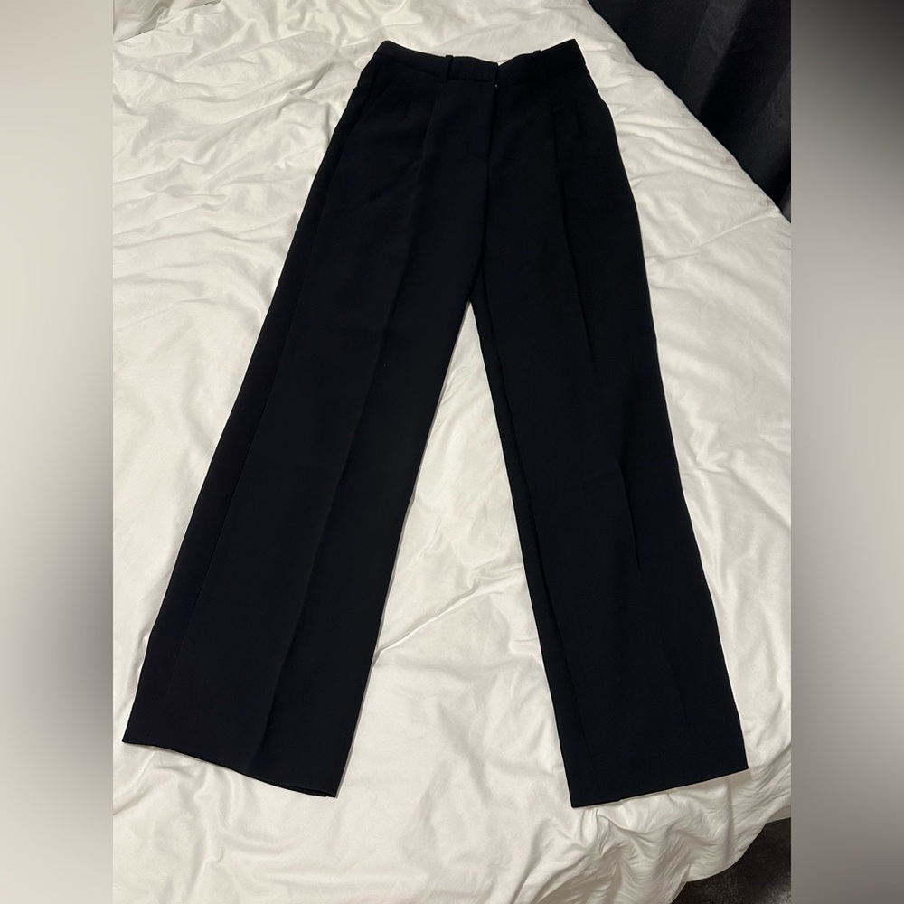 Classic Black Wide-Leg Trousers